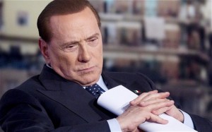 Mr Berlusconi has indicated that if his party wins, he will be economy minister Photo: EPA