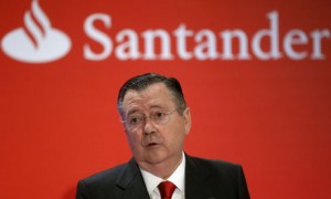 Santander CEO Alfredo Saenz has resigned after a long-running governance dispute in Spain. Photograph: Juan Carlos Hidalgo/EPA