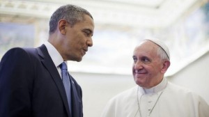 'He doesn't just proclaim the Gospel, he lives it': President Barack Obama on why Pope Francis is an inspiration. Photo: AP