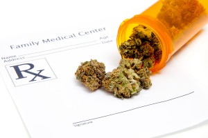 Prescription for medical marijuana from family practice clinic