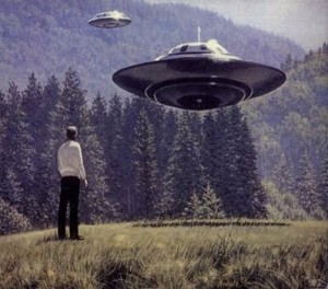 Man and UFO
