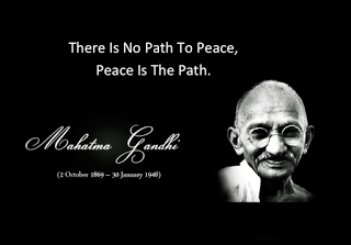 Mahandas Gandhi on Peace and Love