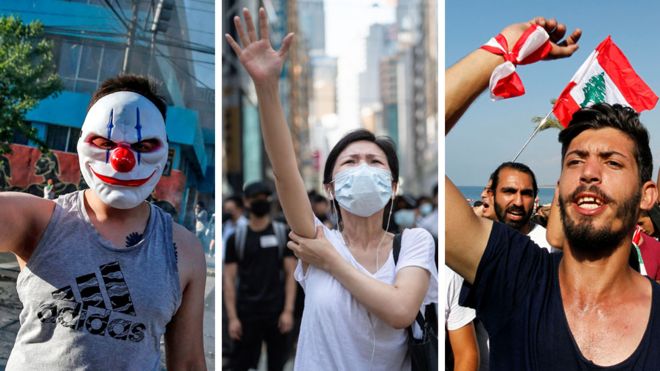 Do Today’s Global Protests have Anything in Common?